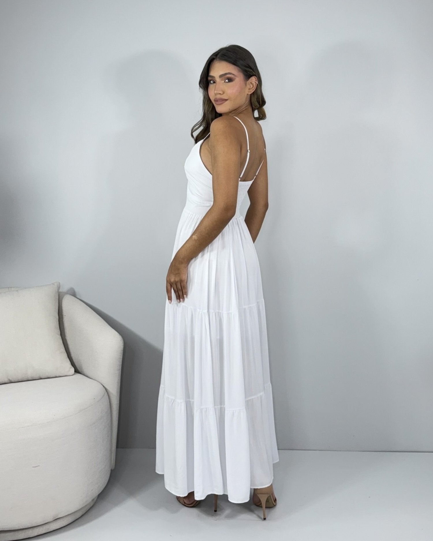 Vestido Helô - Branco - Imagem 5