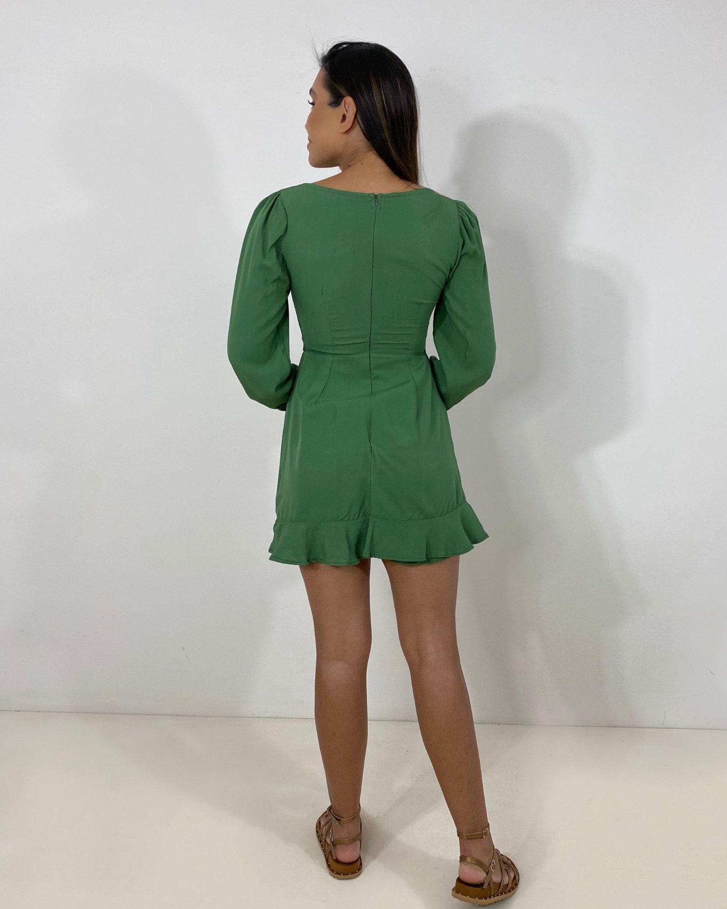 Macaquinho Tamires - Verde Militar - Imagem 6