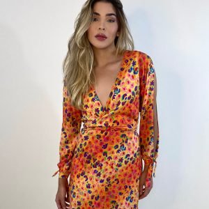 07c215bec61e9d1067737ae26b01d4f6.jpg Vestido Marília - Floral Animal Print Amarelo