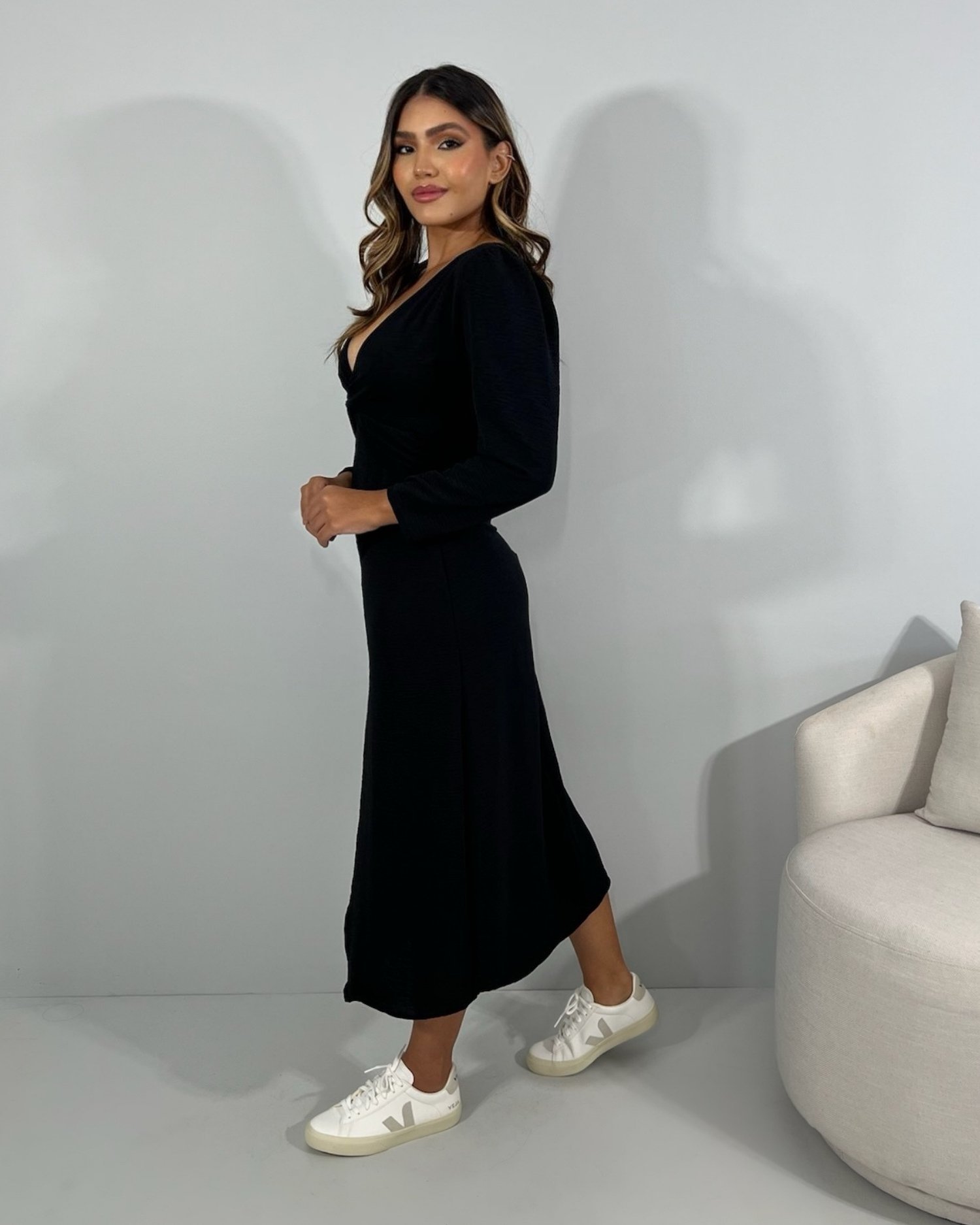 Vestido Monalisa - Preto - Imagem 2