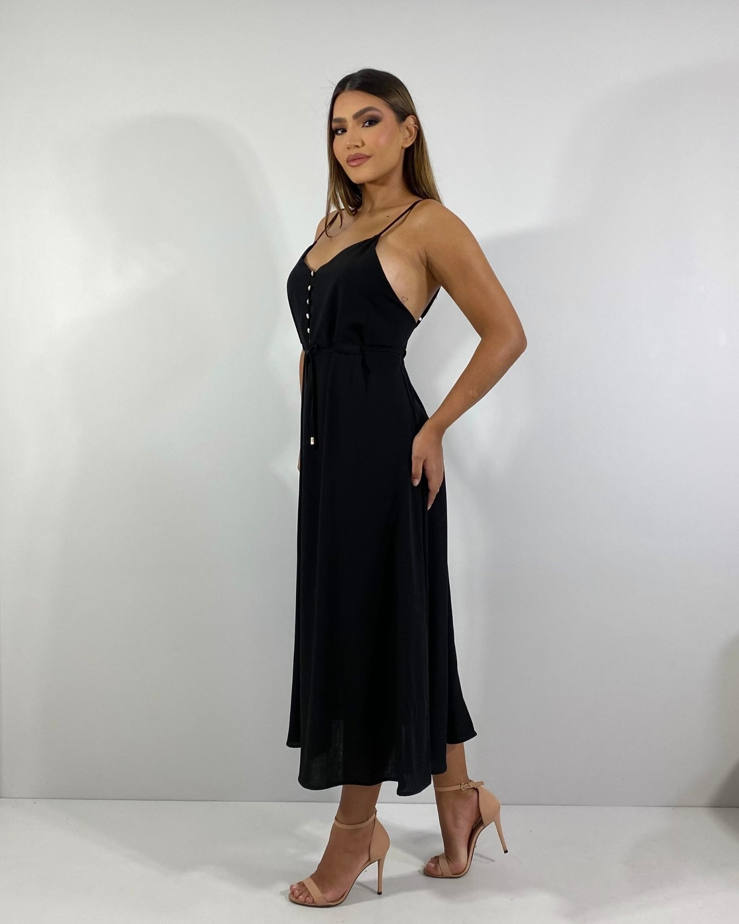 Vestido Felícia - Preto - Imagem 3