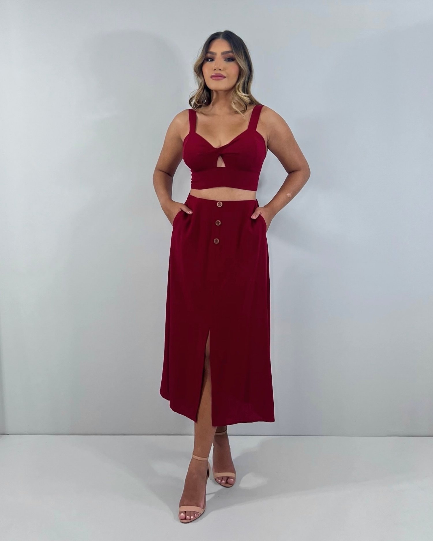 Conjunto Jamile - Marsala - Imagem 2