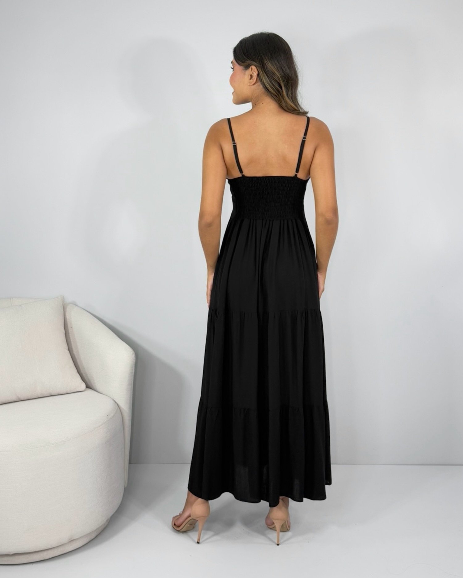 Vestido Helô - Preto - Imagem 5