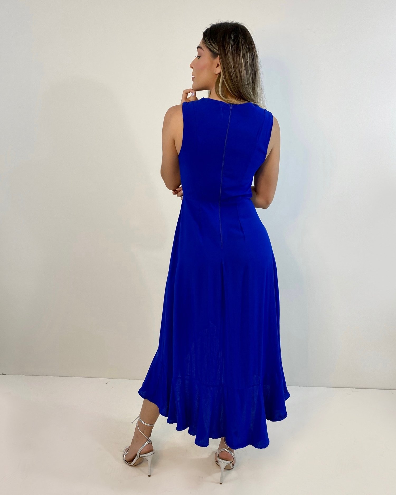 Vestido Alessandra - Azul Royal - Imagem 3
