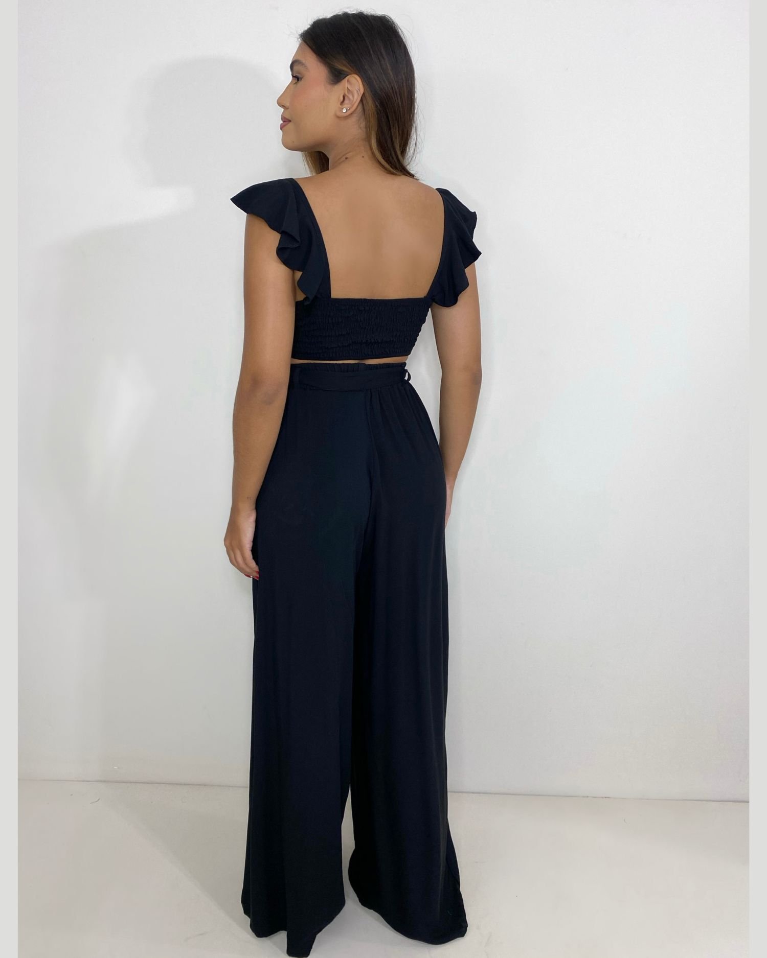 Conjunto Pantalona Samira - Preto - Imagem 2