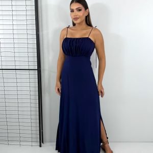 1c981bf8fb71834f4de09335d77357b4.jpg Vestido Drica Longo - Azul Marinho