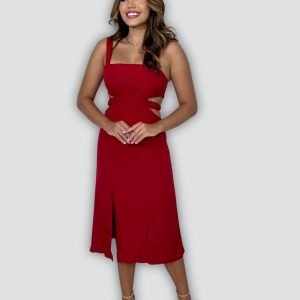 Vestido Bela - Vermelho