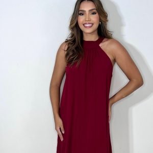 Vestido Daiane - Marsala