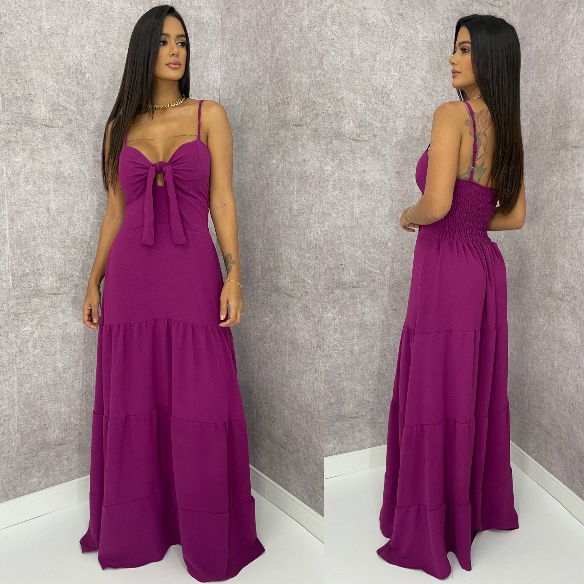 Vestido Camila - Roxo - Imagem 2