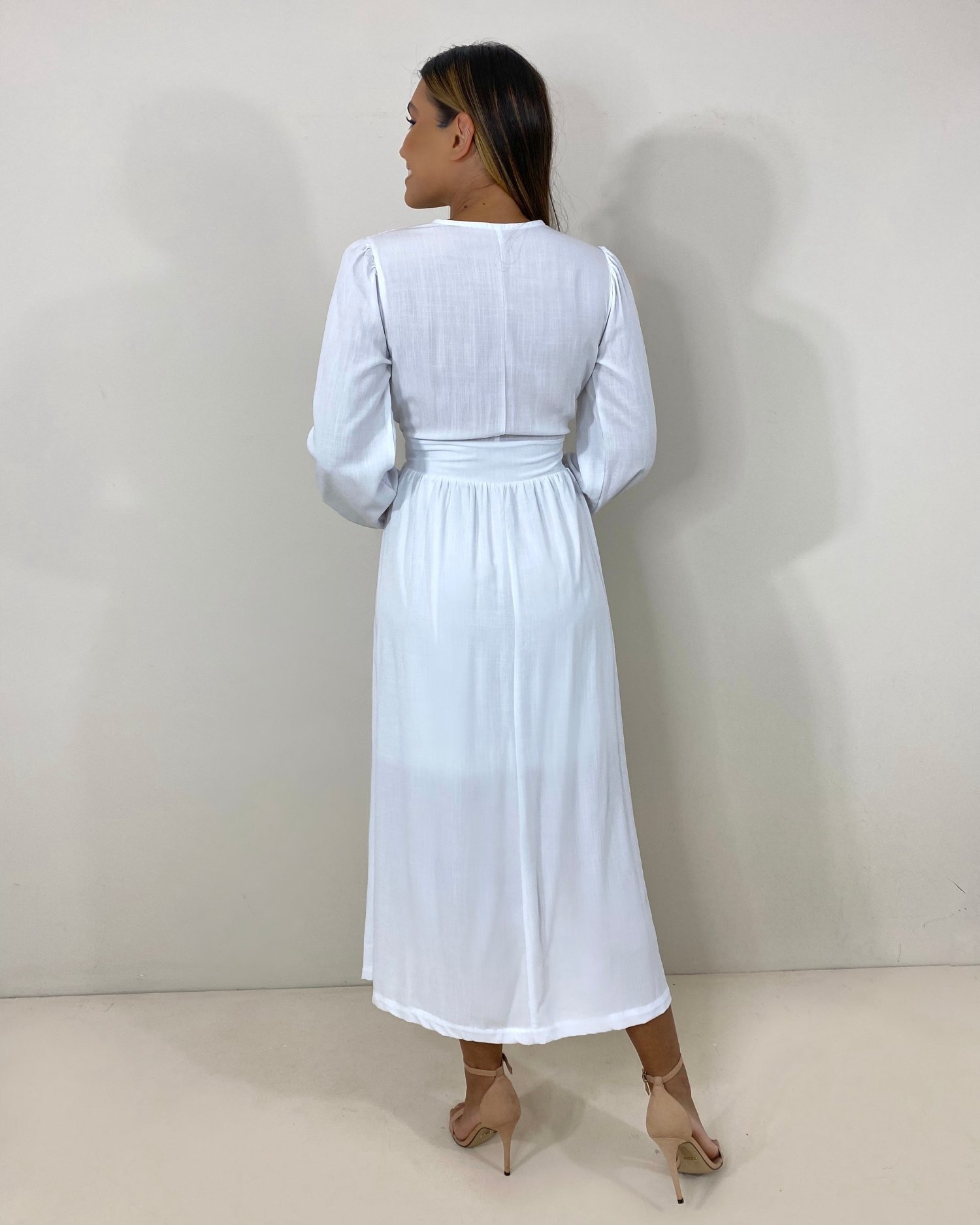 Vestido Clara - Branco - Imagem 5