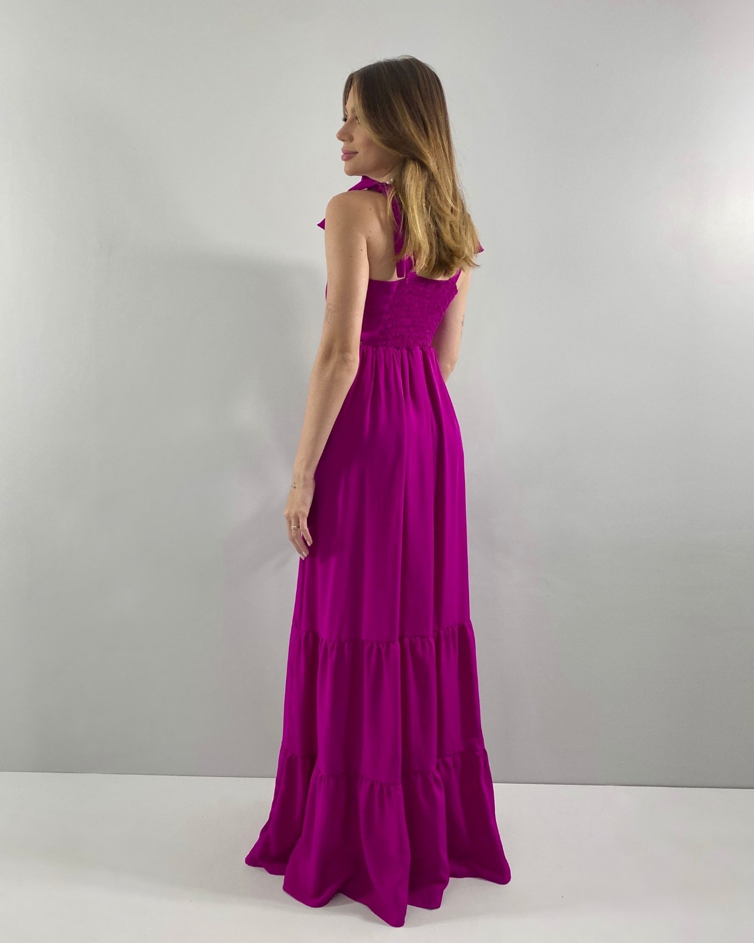 Vestido Pérola - Fúcsia - Imagem 4