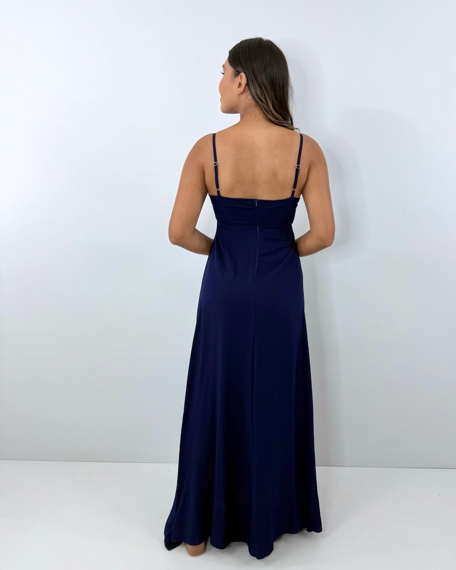 Vestido Eliana - Azul Marinho - Imagem 2