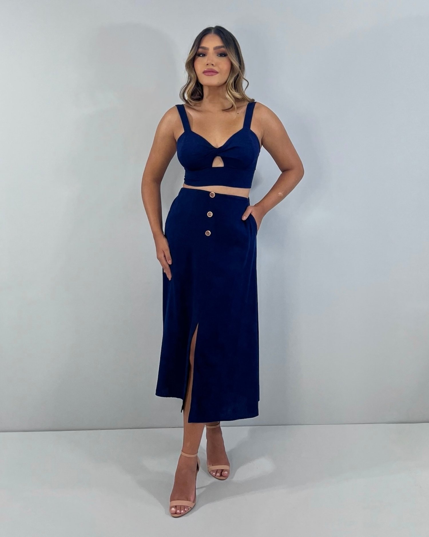 Conjunto Jamile - Azul Marinho - Imagem 3