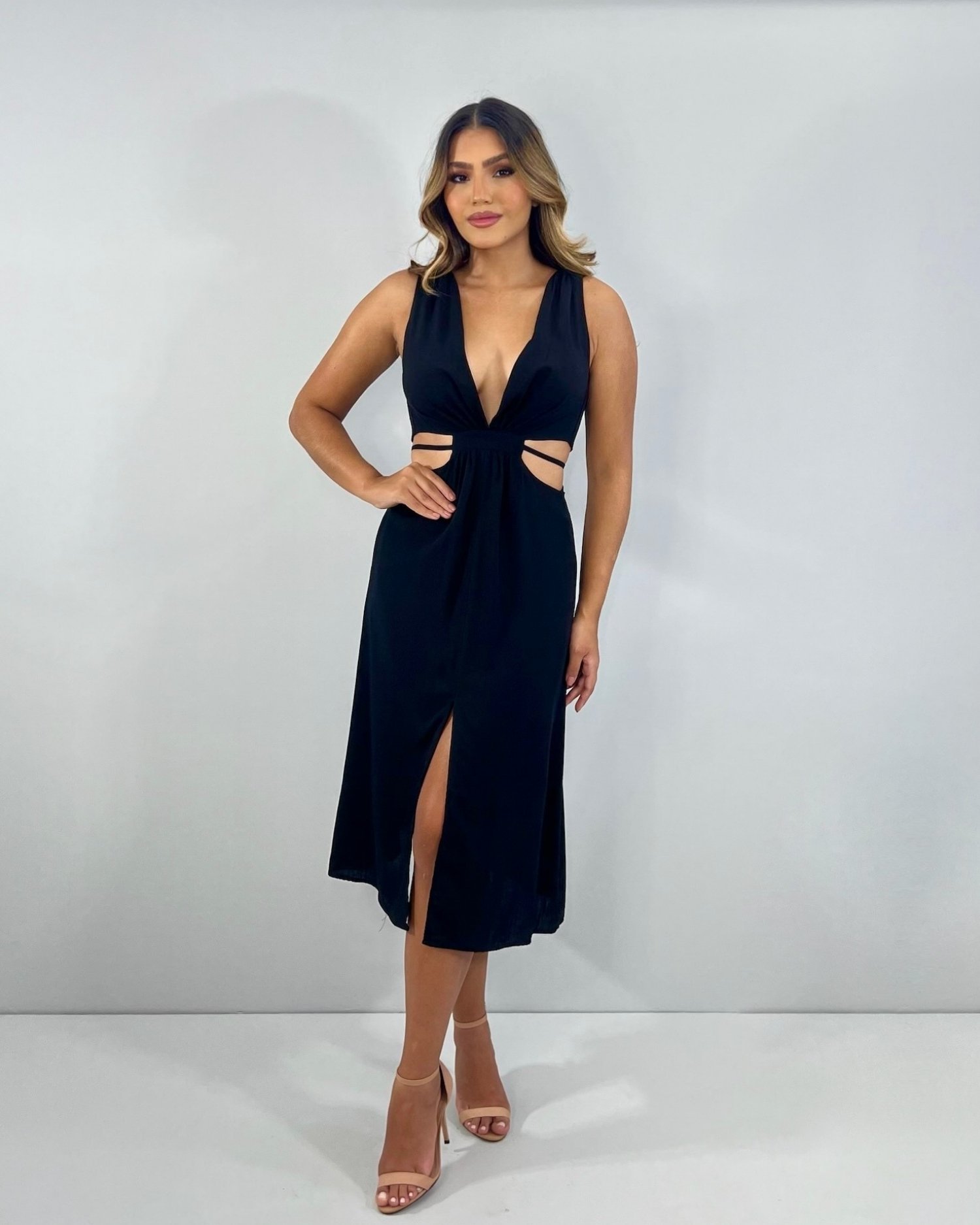 Vestido Aysha - Preto - Imagem 4