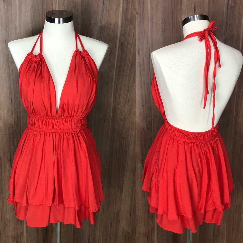 Macaquinho Carla - Coral