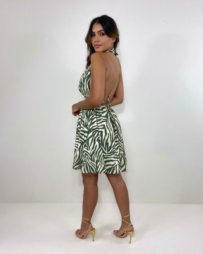 Vestido Marisa - Zebra Verde - Imagem 4