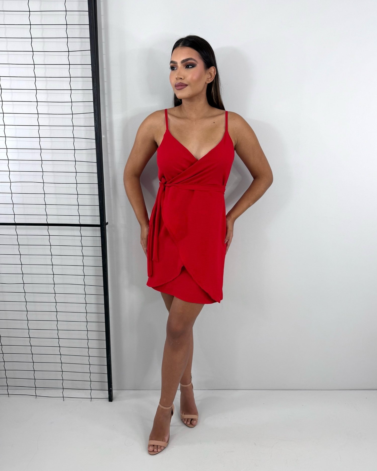 Vestido Anastasia - Vermelho - Imagem 4