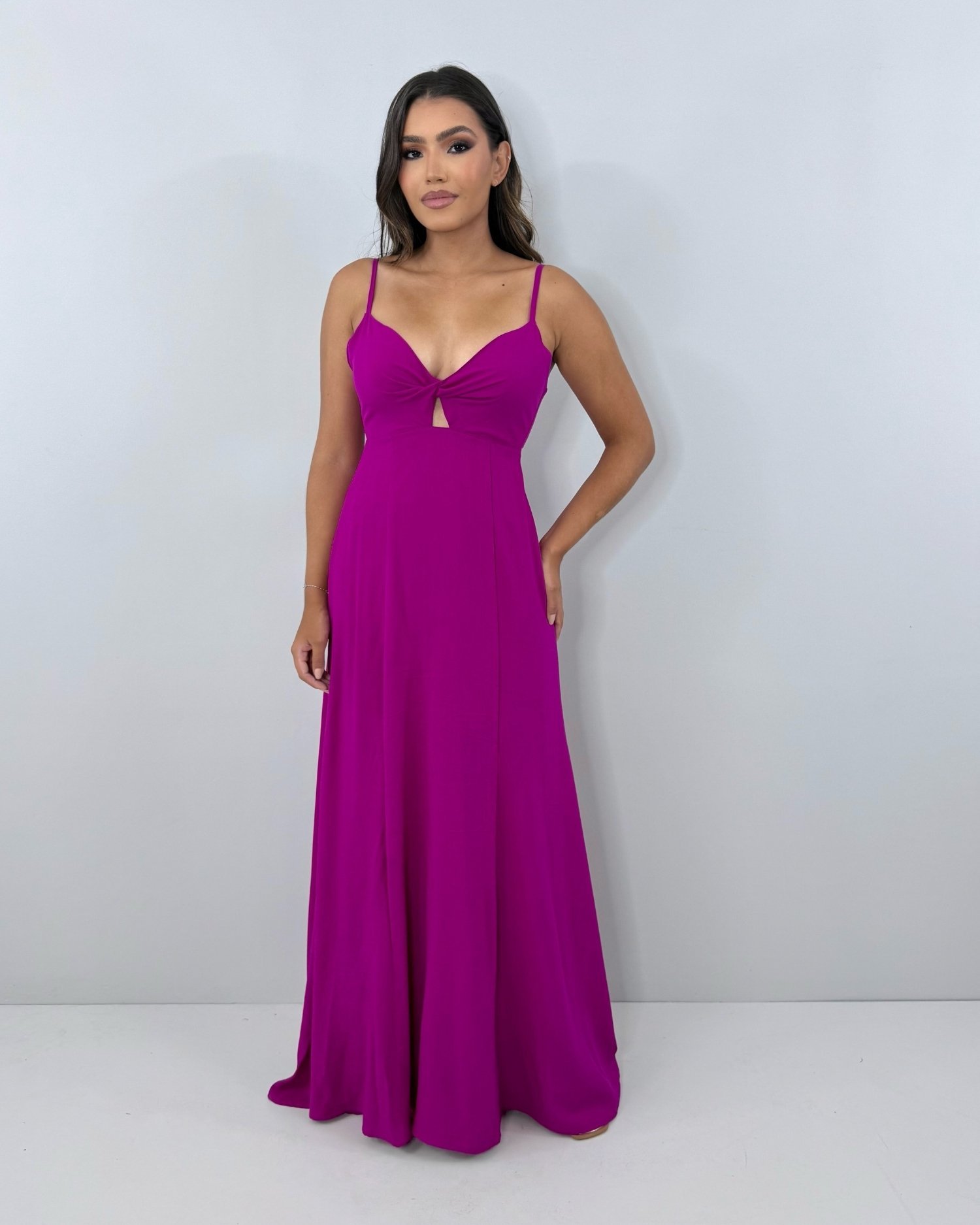 Vestido Eliana - Fúcsia - Imagem 5
