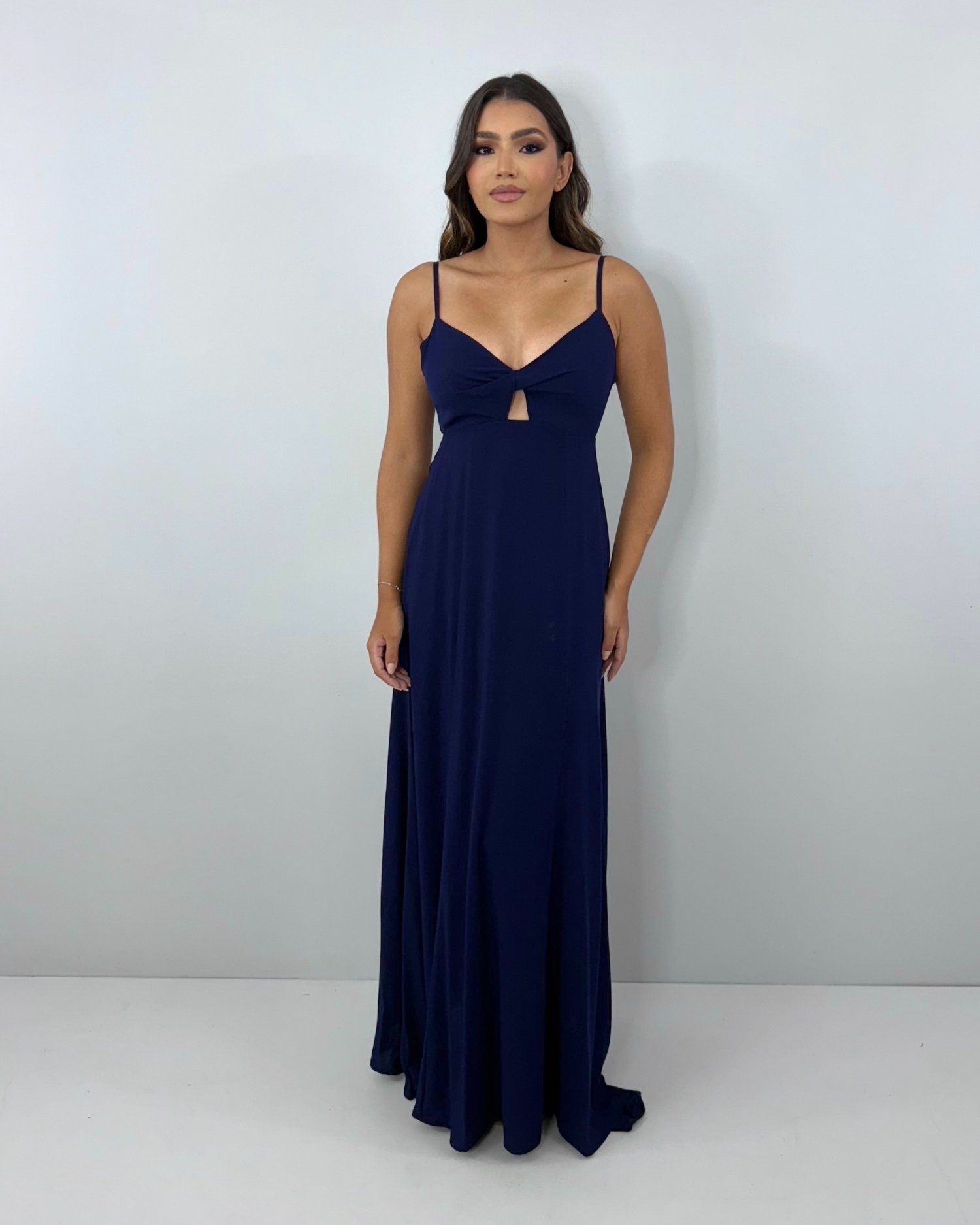 Vestido Eliana - Azul Marinho - Imagem 4