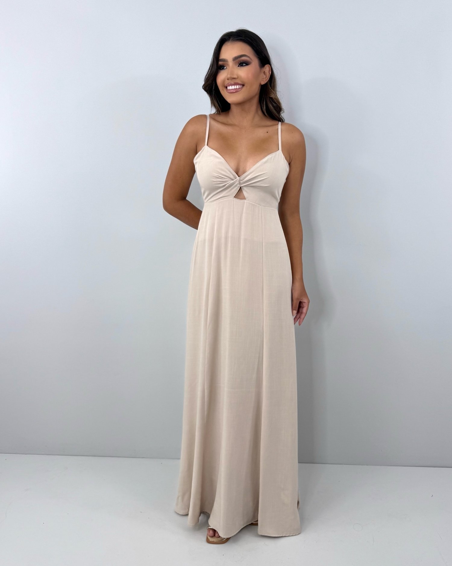 Vestido Eliana - Nude - Imagem 6