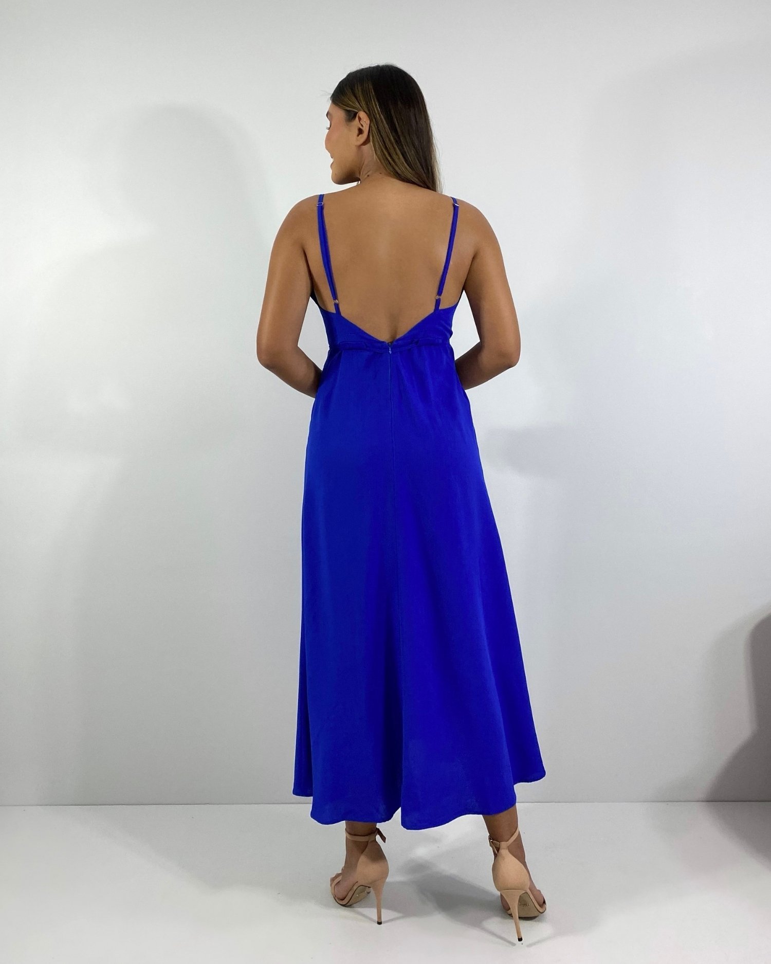 Vestido Felícia - Azul Royal - Imagem 4