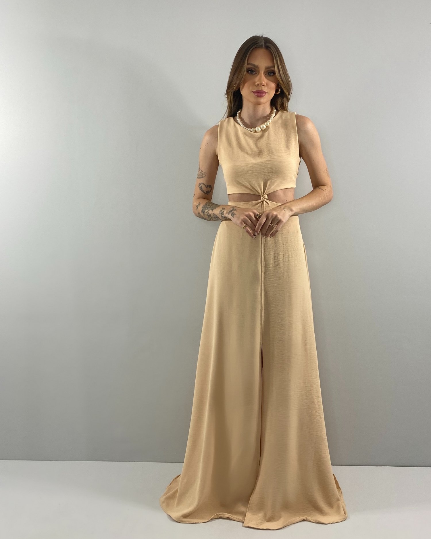 Vestido Emma - Nude - Imagem 2