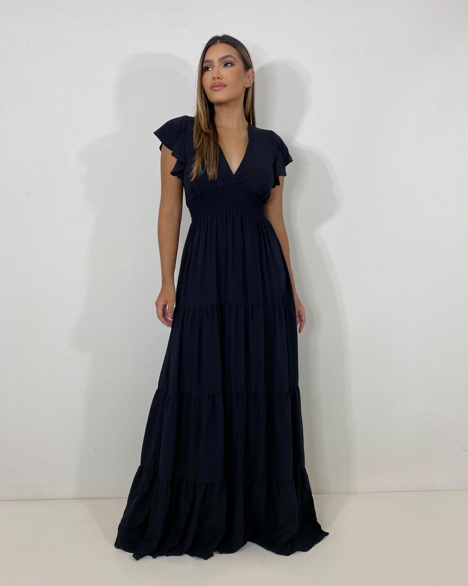 Vestido Laís Longo - Preto - Imagem 3