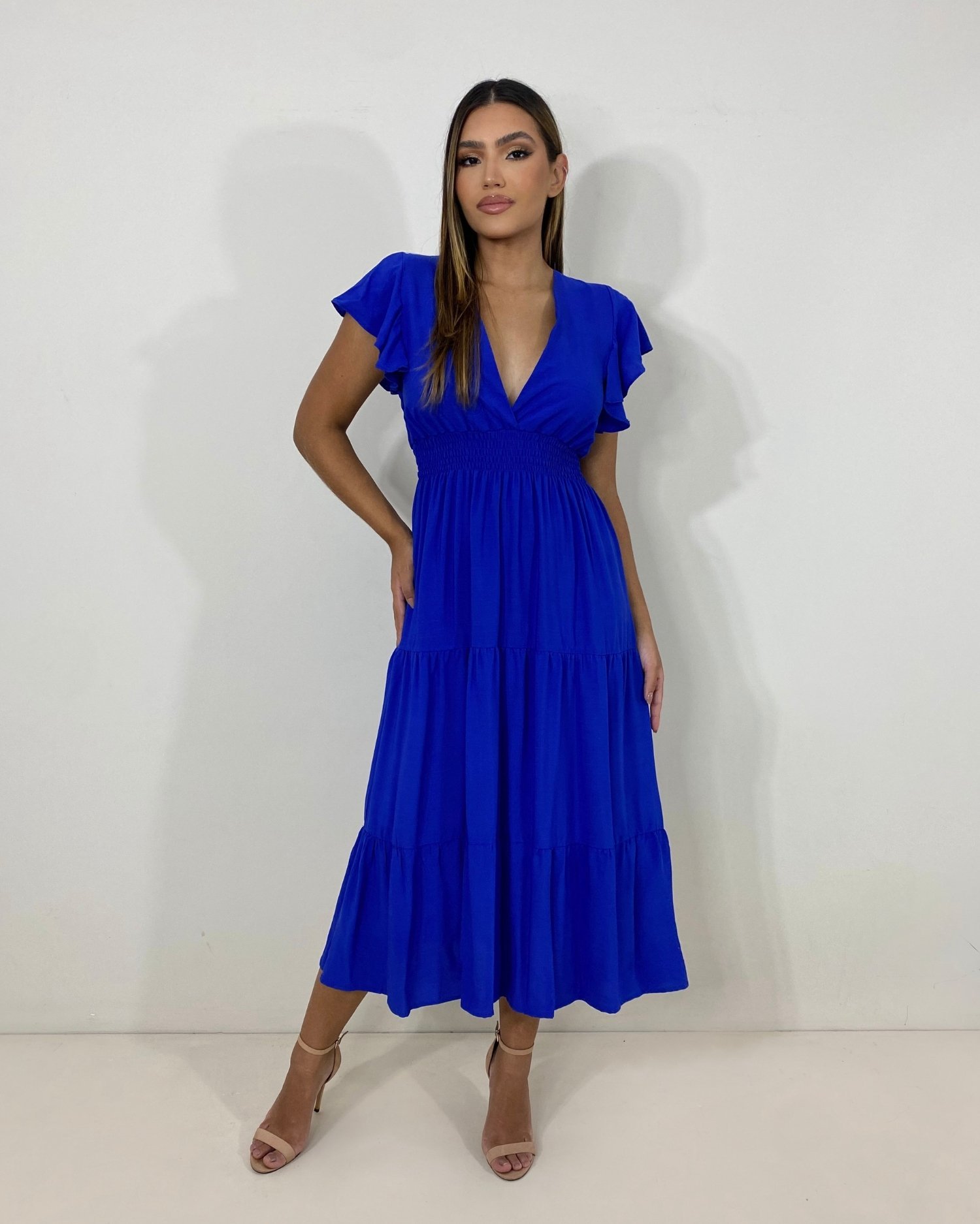 Vestido Laís Midi - Azul Royal - Imagem 5