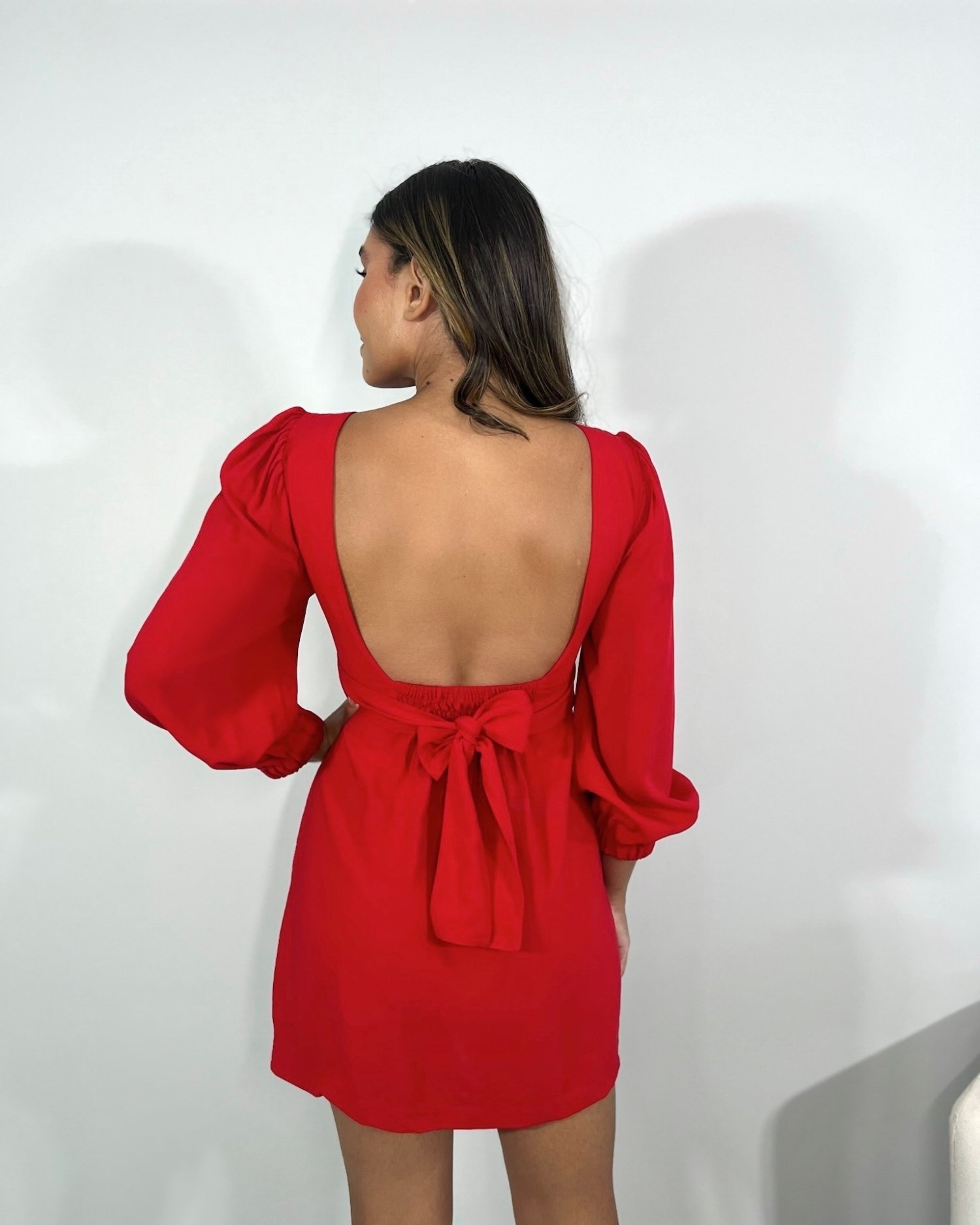 Vestido Tayla - Vermelho - Imagem 4