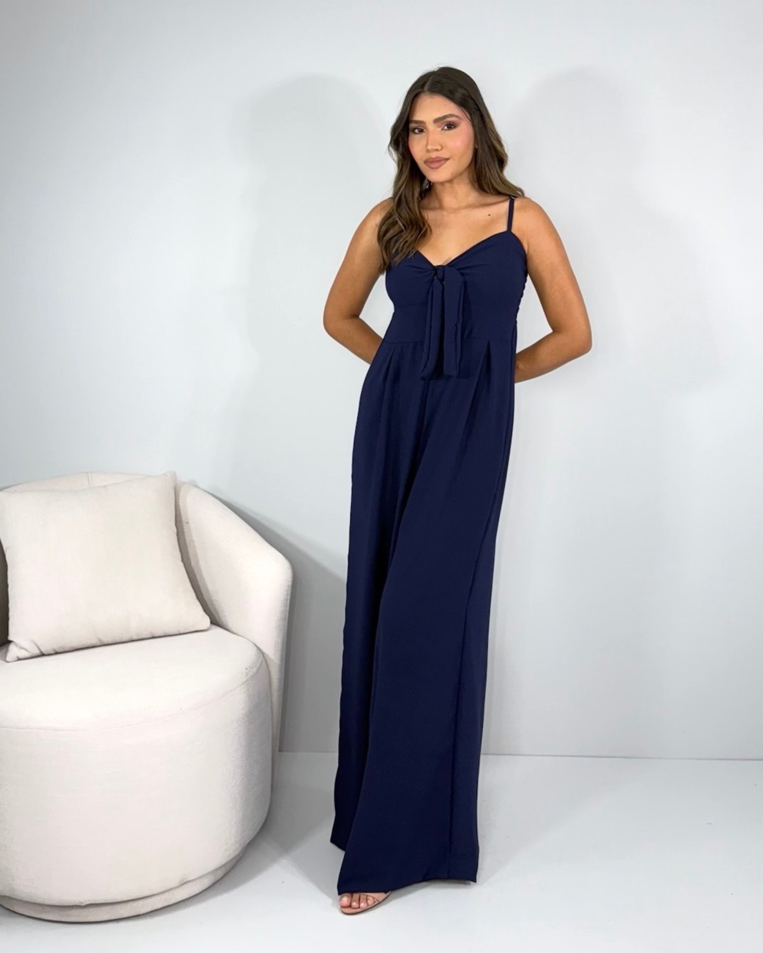 Macacão Carminha - Azul Marinho - Imagem 5