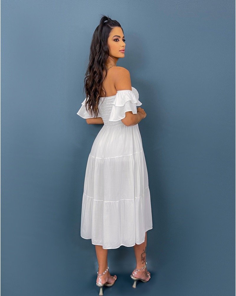 Vestido Ana Paula - Branco - Imagem 2