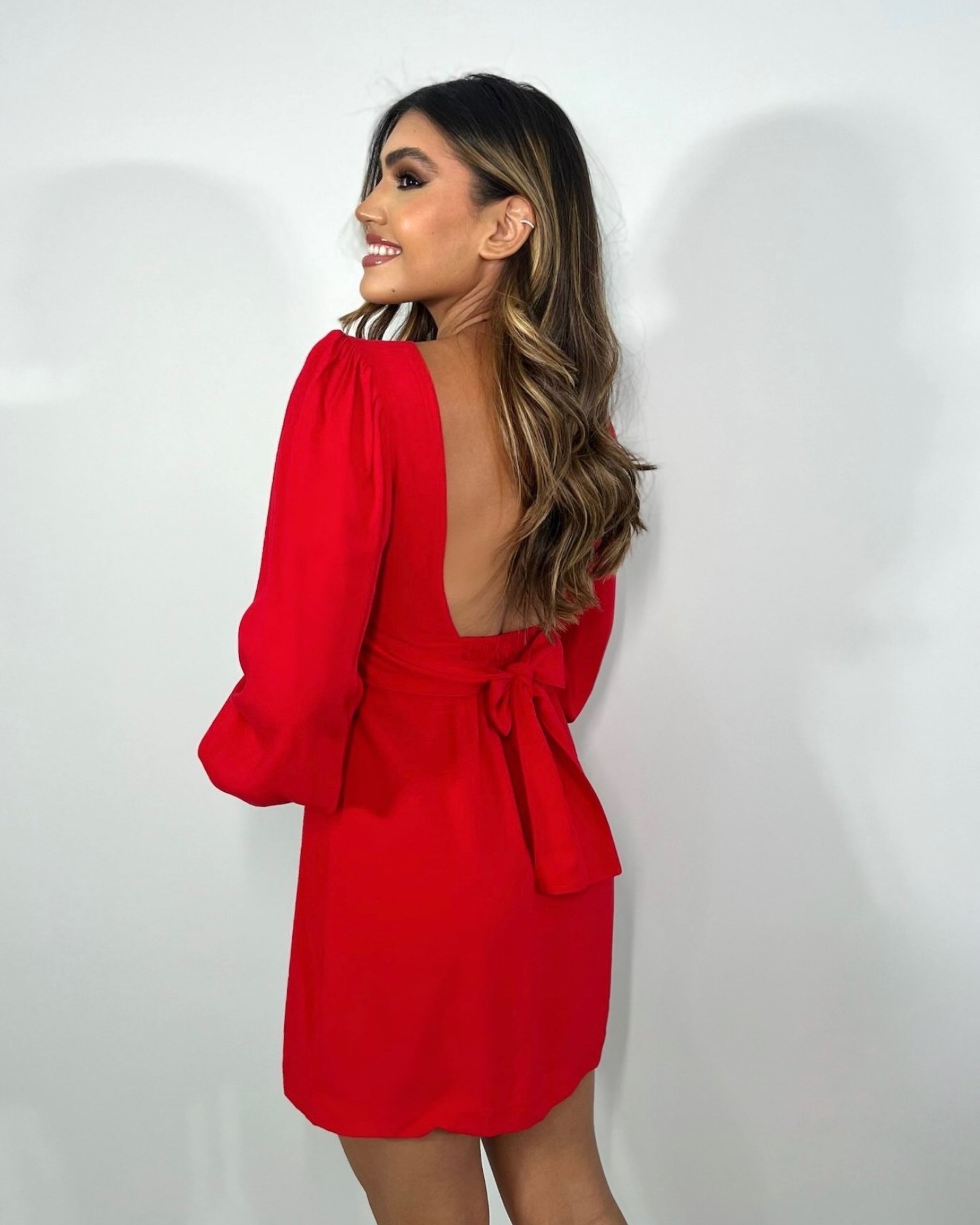 Vestido Tayla - Vermelho - Imagem 6