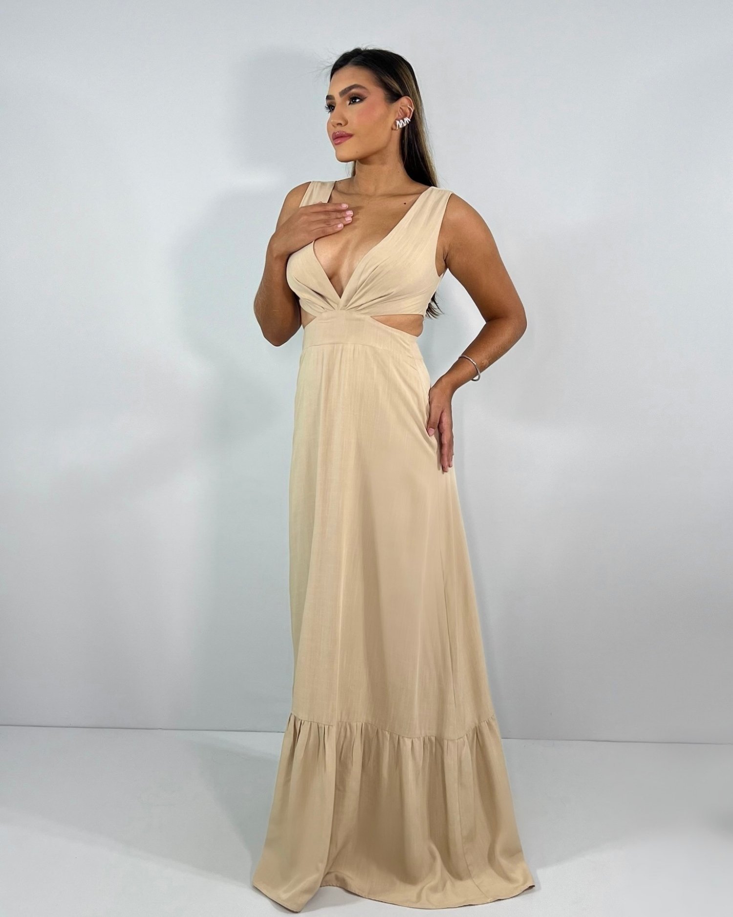 Vestido Miranda - Nude - Imagem 2