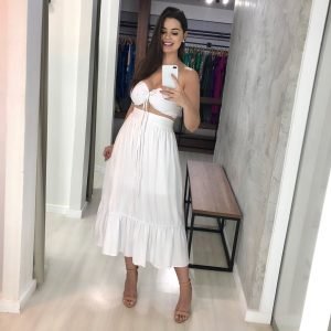 Cropped Maria Eduarda - Branco