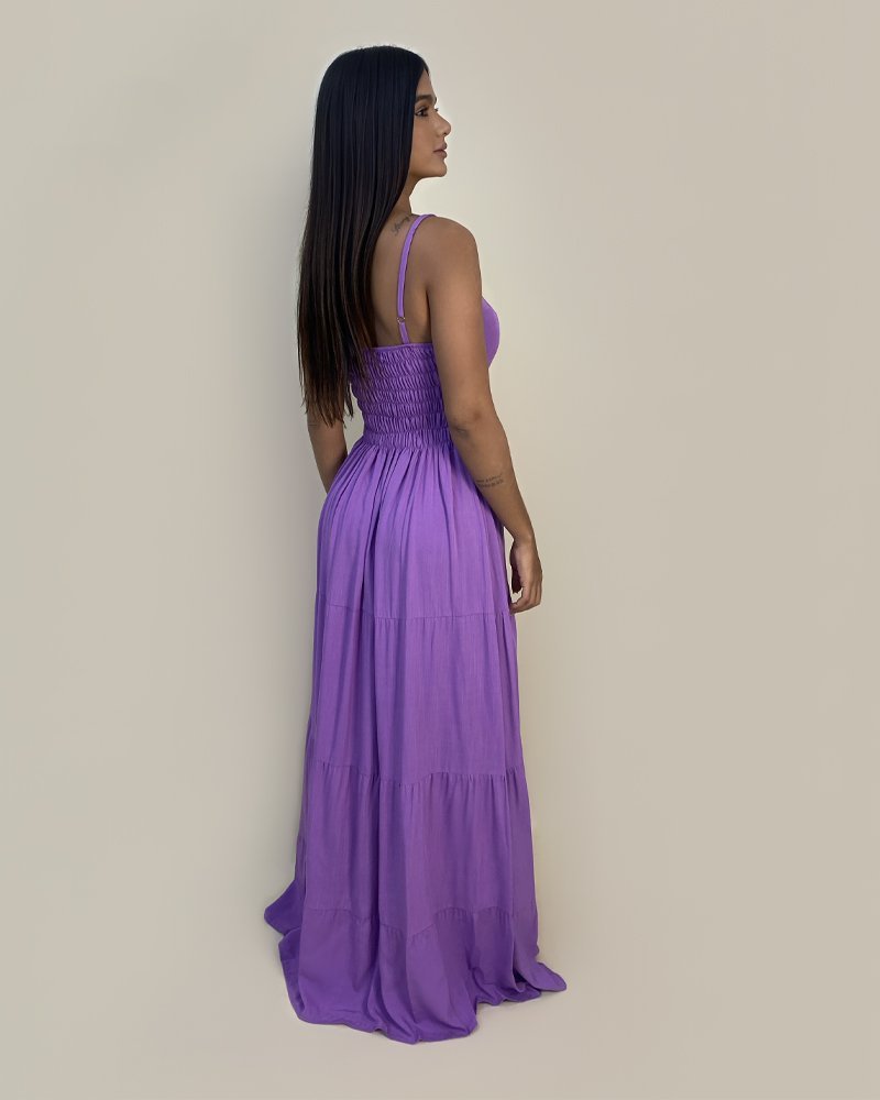 Vestido Camila - Lilás - Imagem 3