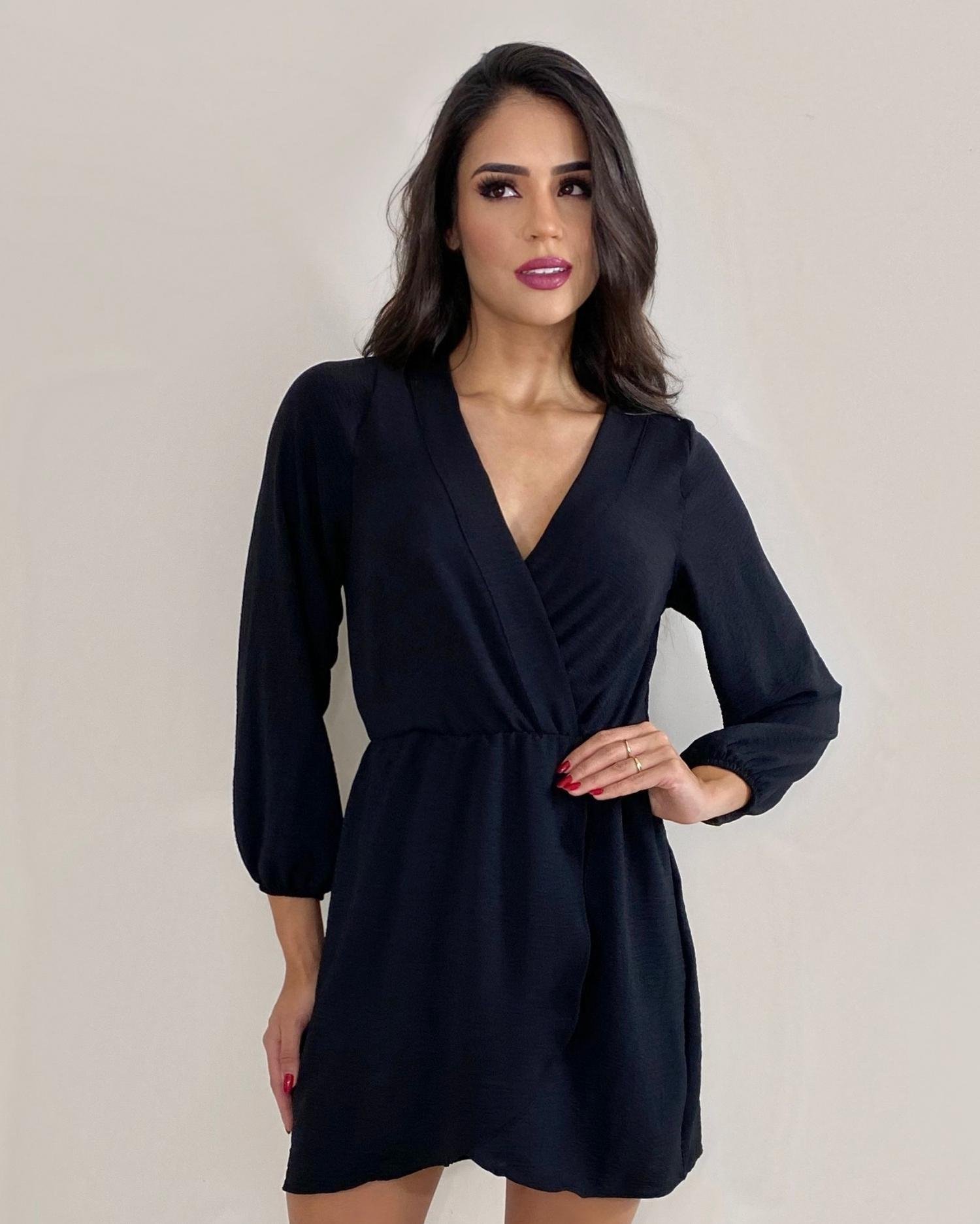 Vestido Samara - Preto