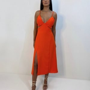 Vestido Kelly - Laranja