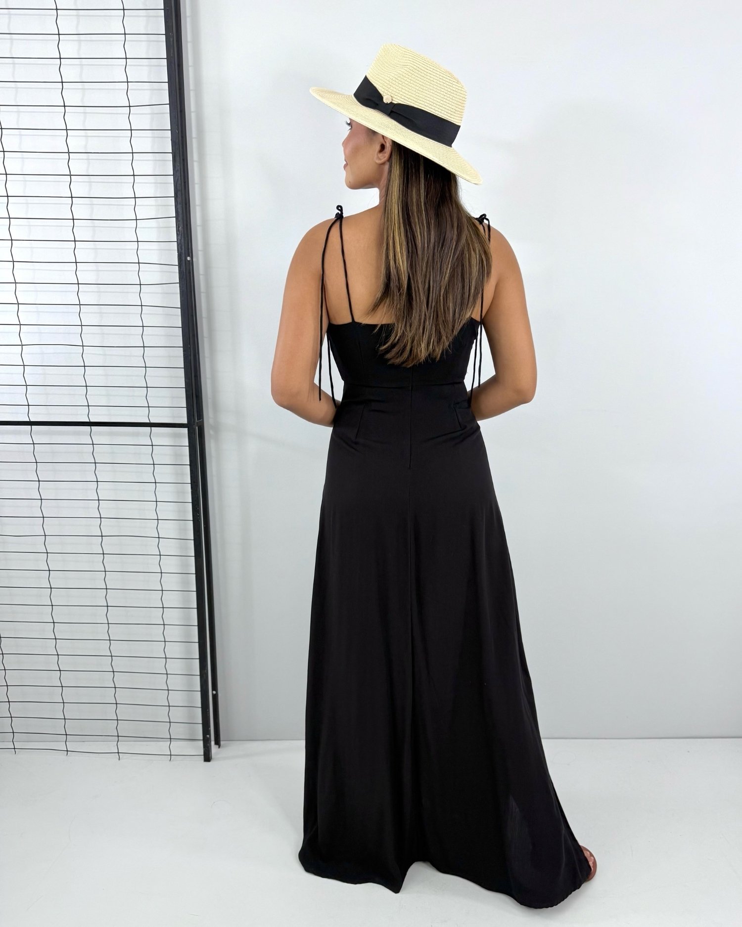 Vestido Drica Longo - Preto - Imagem 5