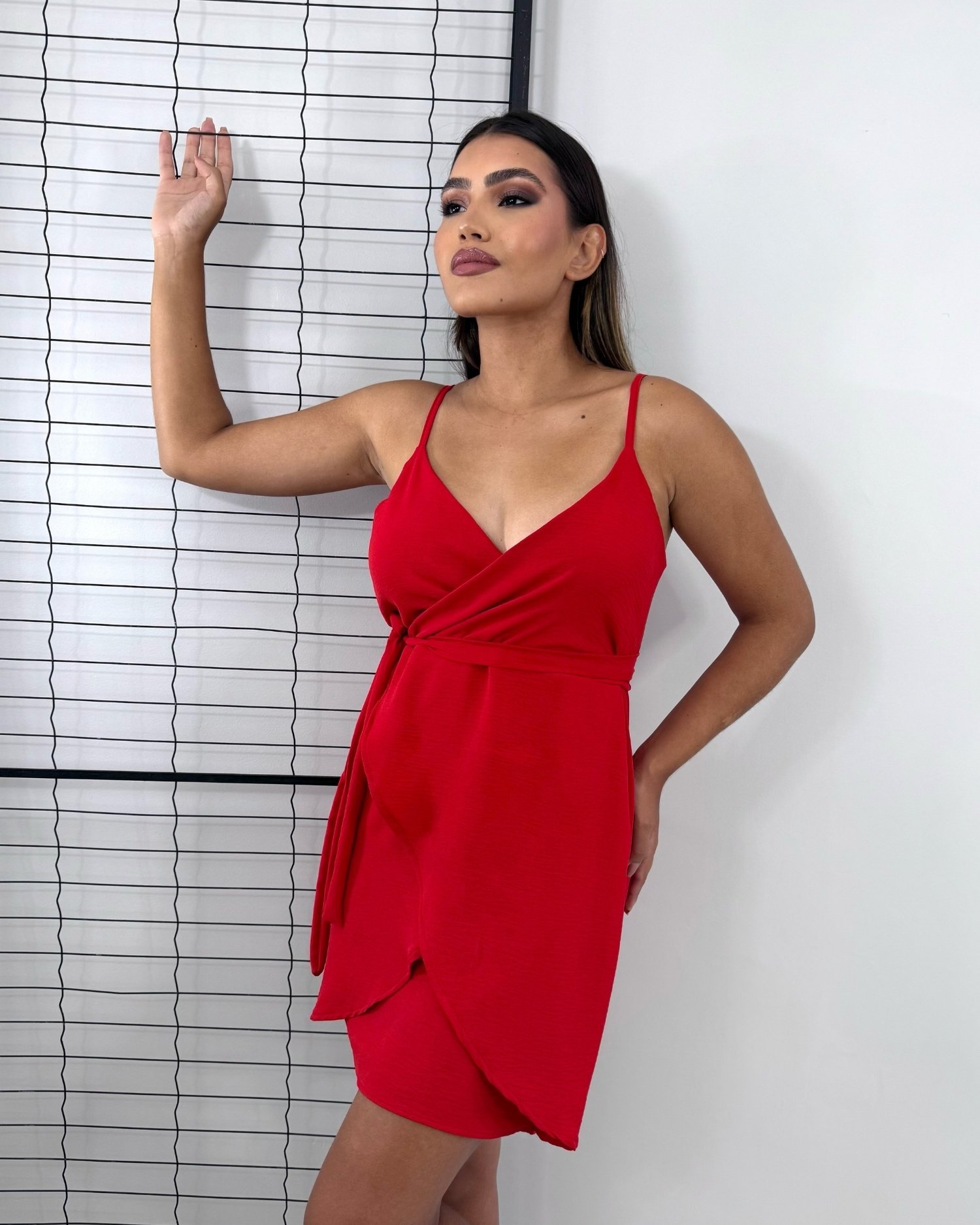 Vestido Anastasia - Vermelho - Imagem 7