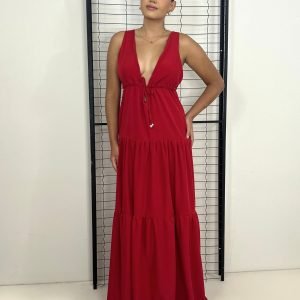 a7c592e0441088fe6fd7385de4ea7ee4.jpg Vestido Ramona - Vermelho