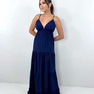 Vestido Sophia - Azul Marinho
