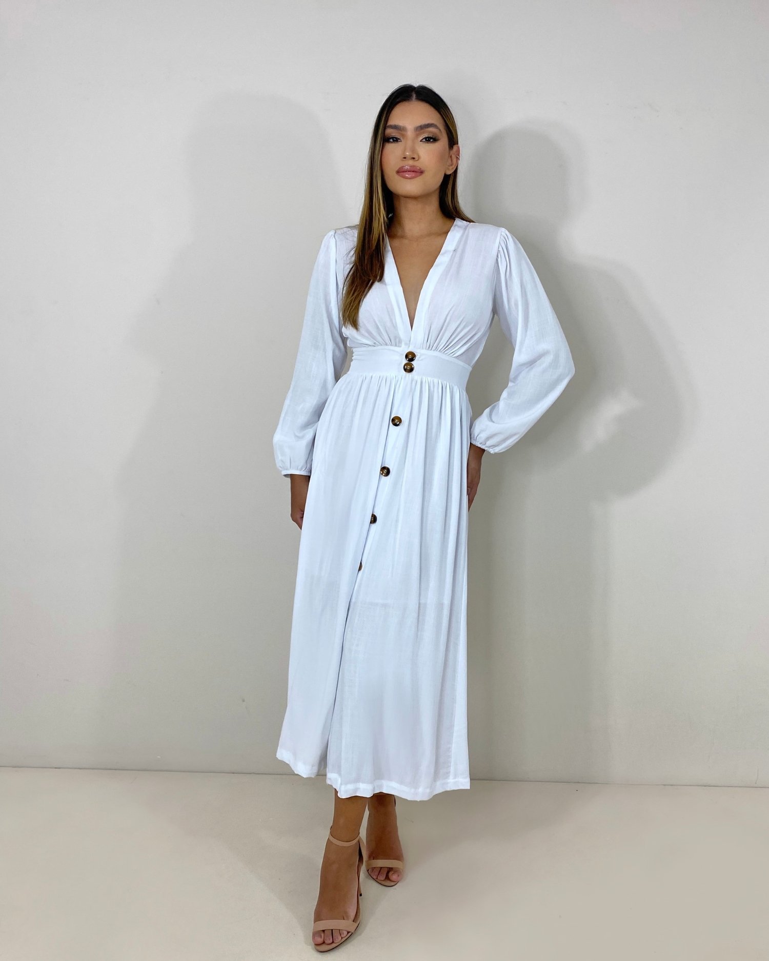 Vestido Clara - Branco - Imagem 4