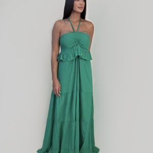 Vestido Marcy - Verde Bandeira