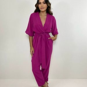 Macacão Rubia - Fúcsia