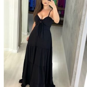 Vestido Camila - Preto
