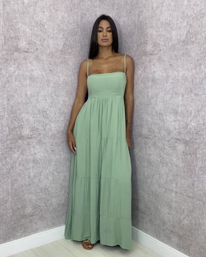 Vestido Miriam - Verde Menta