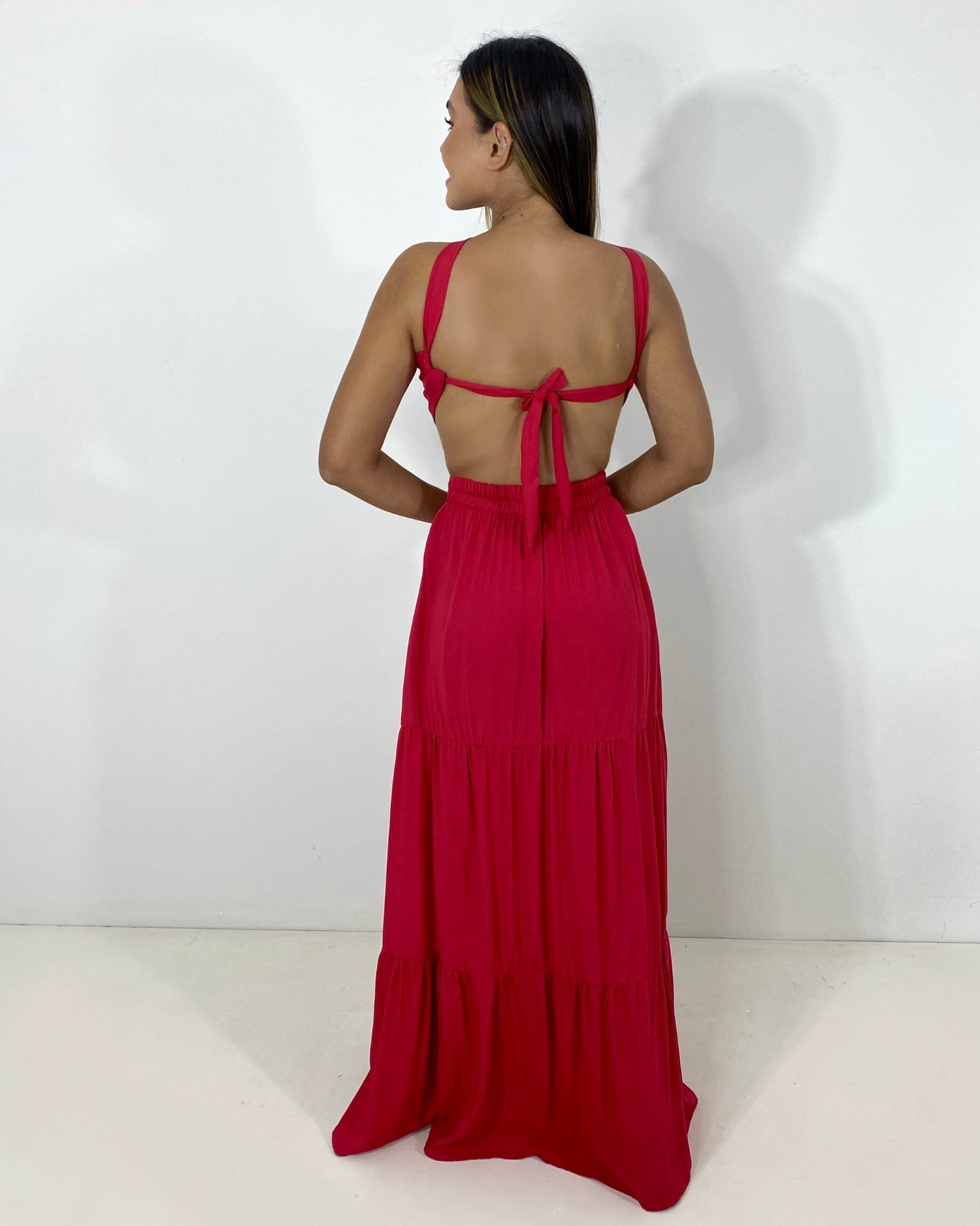 Vestido Alice - Vermelho - Imagem 2