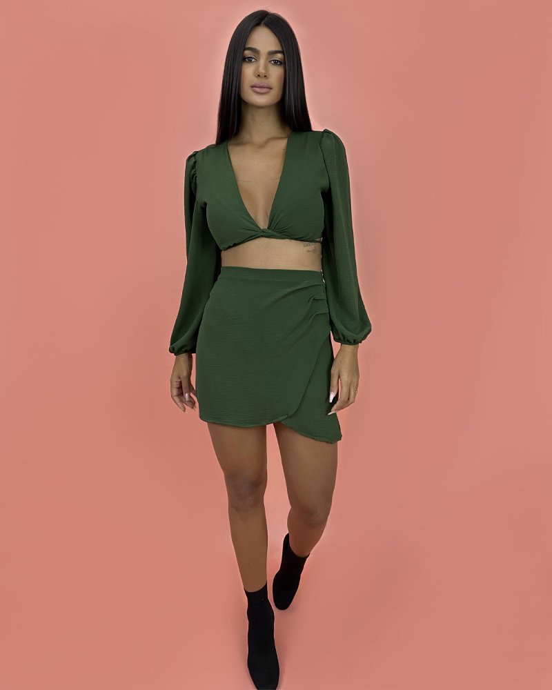 Conjunto Simone Saia - Verde Militar - Imagem 3