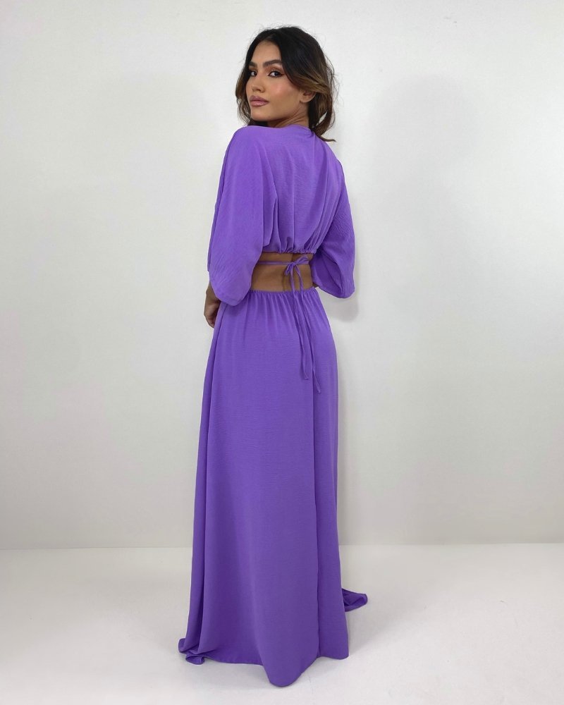 Vestido Cibele - Lilás - Imagem 6