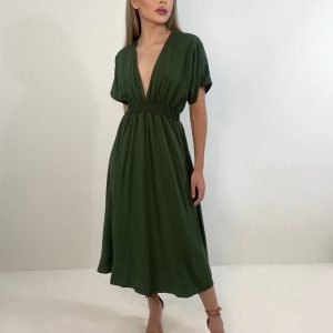 Vestido Marcela - Verde Militar